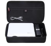 Mchoi Funda rígida de transporte para proyector Aurzen EAZZE D1, película nativa 1080P, organizador de almacenamiento para proyector, accesorios, solo funda