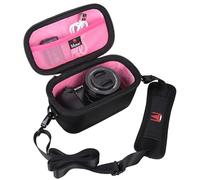 Mchoi Funda rígida de viaje de EVA para cámara digital Sony Alpha a6000, a6400, a6600, a6100 y a5100, sin espejo, solo funda, nueva versión, color rosa