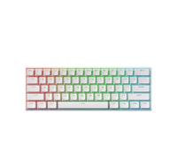 MCHOSE ACE60 Pro Customado de Teclado mecánico con cableado con magnético y Compatible con computadoras de Escritorio Interfaz USB(Ace 60 Pro White TTC)