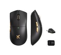 MCHOSE K7 Ultra Gaming Mouse inalámbrico, 59 g, ultraligero, sensor PAW3950, tasa de sondeo de 8000 Hz, 42K DPI, 5 botones programables, 120 horas de tiempo de reproducción, base de carga inalámbrica