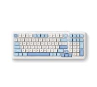 Mchose teclado inalámbrico para juegos k99 (azul cielo) 98% (inglés