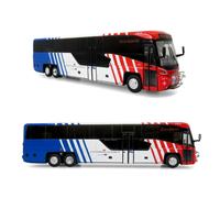 MCI D45 CRT LE Coach Bus Utah Transit Authority 455 a Ogden/WSU The Bus & Motorcoach Collection 1/87 Modelo fundido a presin por Iconic Replicas