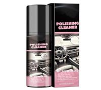 Mciluyaiio Limpiador para pulir Interiores de automóviles, Pulidor para Interiores de vehículos, Cera en Aerosol para Limpiador de pulir, Limpiador para Interiores de automóviles Multiuso