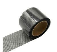 mciskin Kit de reparación de parches para puertas, ventanas, reparación, cinta de fibra de vidrio, malla de 3 capas, adhesivo fuerte y resistente al agua, (negro)