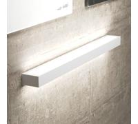 MCJ Aplique de pared LED Mera, ancho 80 cm, blanco, 3000K