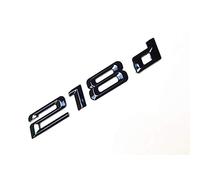 MCK Auto 218d Negro Brillante Parte Trasera Logo Back Badge Emblema Tuning para F22 F45 F46 HB4L4