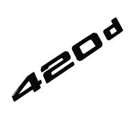 MCK Auto 420d Negro Brillante Parte Trasera Logo Back Badge Emblema Tuning para F32 F33 F36 HB2L3
