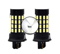 MCK Auto - Bombillas LED Canbus PW24W 6000K DRL blanco muy brillante y sin error muy delgado y compacto tamaño con proyector en la parte superior compatible con F30 F31 CC