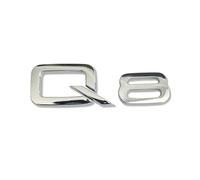 MCK Auto - Emblema Q8 plateado brillante para maletero trasero, modificación del emblema