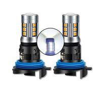 MCK Auto HP24W LED Canbus Bombillas Blancas Lámparas Luces de circulación diurna DRL Luz lateral muy brillante y sin errores PSA - 2 Bombillas - Transforma tu viaje