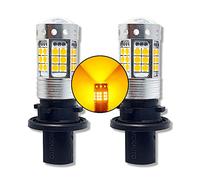 MCK Auto - PH24WY LED Canbus Bombillas Indicador de señal Delantero Trasero Naranja Ámbar Muy Brillante y Sin Errores - Transforma tu Viaje