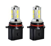 MCK Auto - Reemplazo para P13W LED CanBus Conjunto de bombillas blancas muy claras y sin errores compatibles con A4 B8 Q5