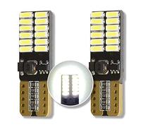 MCK Auto - Reemplazo para T10 W5W 501 LED CanBus Conjunto de bombillas blancas muy claras y sin errores