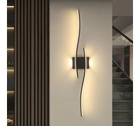 Mckalen 89CM Aplique de Pared LED Interior 27W 3037LM Blanco Cálido 3000K
