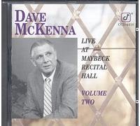 Mckenna Dave - Live at Maybeck Recital Hall, Vol. 2