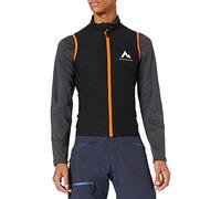 McKINLEY Fortress 3.0 Protector de Espalda, Negro/Naranja, S