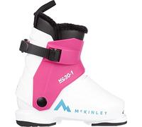 McKINLEY Mg30-1, Botas de Esqui Unisex niños, White/Pink, 20 EU