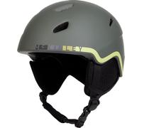 Mckinley Pulse HS-016 Esquí-Helm, Juventud Unisex, Olive/Green Lime, S