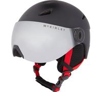 Mckinley Pulse S2 Visor HS-016 Esquí-Helm para niño Black/Red XS