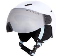 Mckinley Pulse S2 Visor HS-016 Esquí-Helm para niño White/Blue Ice/Rose M