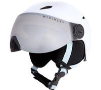 Mckinley Pulse S2 Visor HS-016 Esquí-Helm para niño White/Blue Ice/Rose XS