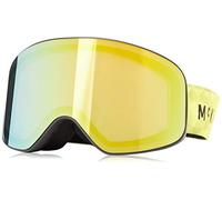 McKINLEY Revo - Gafas de esquí, Unisex, Color Negro y Amarillo