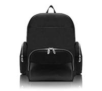 McKlein Mochila para portátil con Doble Compartimento, Nailon, 17 Pulgadas, Negro - Cumberland 18365