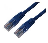 MCL 0.5m Cat5e U/UTP - Cable de Red (0,5 m, Cat5e, U/UTP (UTP), RJ-45, RJ-45, Azul)