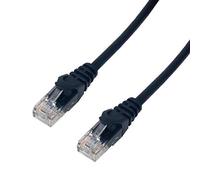 MCL 5m Cat6a U/UTP - Cable de Red (5 m, Cat6a, U/UTP (UTP), RJ-45, RJ-45, Negro)
