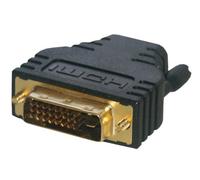 MCL Adapter DVI-D to HDMI Negro - Adaptador para Cable (DVI-D, HDMI, Male Connector/Female Connector, Negro)