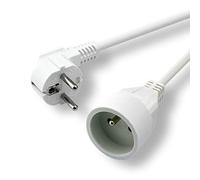 M largador eléctrico Macho/Hembra, 5 m, Color Blanco