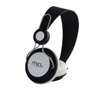 MCL Auricular Estéreo 1.20m con Micrófono Inline - Blanco/Negro