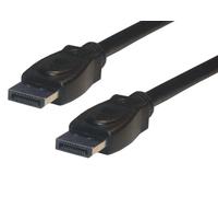MCL Cable Display Port 2 m DisplayPort Negro - Cables displayport (2 m, DisplayPort, DisplayPort, Negro, 10,8 Gbit/s, Macho/Macho)