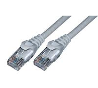MCL Cable Ethernet RJ45 Cat6 1.0 m Grey - Cable de Red (1 m, Gris)