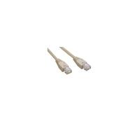 MCL Cable RJ45 Cat5E 15.0 m Grey - Cable de Red (Gris)