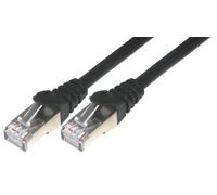 MCL Cable RJ45 Cat6 1.0 m Black - Cable de Red (1 m, Negro)