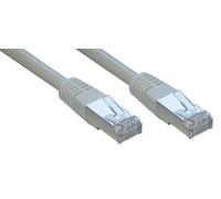MCL Cable RJ45 Cat6 1.0 m Grey 1m Gris - Cable de Red (1 m, Gris)