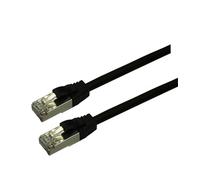 MCL Cable RJ45 Cat6 2.0 m Black - Cable de Red (2 m, Negro)