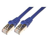 MCL Cable RJ45 Cat6 3.0 m Blue - Cable de Red (3 m, Azul)