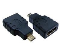 MCL CG-285Z Adaptador de Cable HDMI Micro-HDMI (Type D) Negro - Adaptador para Cable (HDMI, Micro-HDMI (Type D), Macho, Negro)