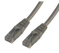 MCL Eco Patch - Cable de Red (Cat6, U/UTP, 3m), Color Gris