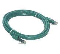 MCL FCC5EBM-1.5M/V - Cable de Red (Cat5e, RJ-45, RJ-45, Macho/Macho, Verde, Cloruro de polivinilo (PVC))