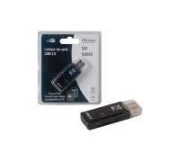 MCL LC-USB2/SDHC USB 2.0 Negro - Lector (USB 2.0, 480 Mbit/s, Negro, Win 98, Me, 2000, XP, Vista Mac OS 9.0 +)