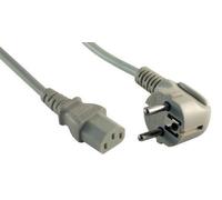 MCL MC901-2M/BE - Cable (2 m, Male Connector/Female Connector, C13 acoplador, Beige)