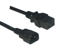 MCL MC913-2M - Cable (Macho/Hembra, 2 m, Negro)