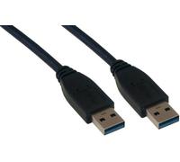 MCL MC923AA-3M/N - Cable USB (3 m, USB A, USB A, Male Connector/Male Connector, 5000 Mbit/s, Negro)