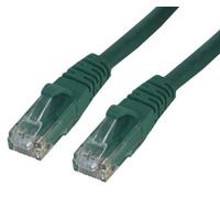MCL RJ45 CAT6 A U/UTP 1m - Cable de Red (1 m, Verde)