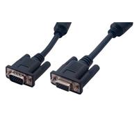MCL S-VGA HD15 2m Cable VGA VGA (D-Sub) Negro - Cables VGA (2 m, VGA (D-Sub), VGA (D-Sub), Negro, Macho/Hembra)