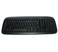 MCL Samar ACK-298 / N 105 USB Teclado QWERTY Black Keys