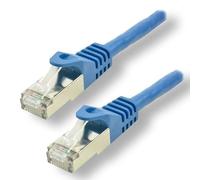 MCL SAMAR Cat 7 S/FTP LSZH Patch Cable - 1m Blue Marca